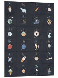 Galleriataulu Astronomy Alphabet