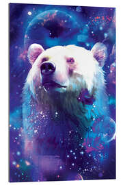 Gallery print Cosmic Polar Bear