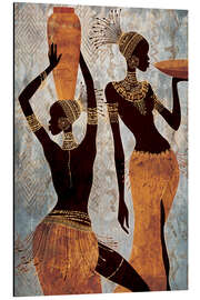 Magnettafel Afrikanische Frauen