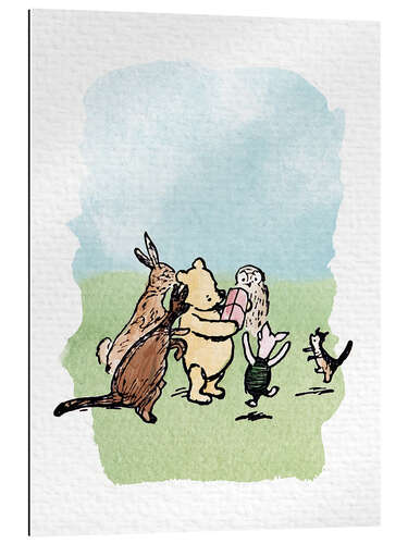 Gallery print Winnie the Pooh and Friends