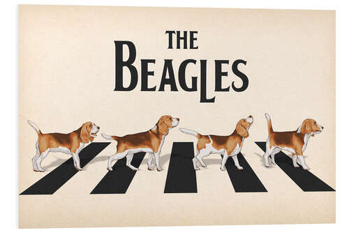 PVC-tavla The Beagles