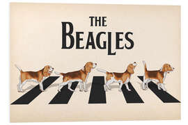 Tableau en PVC The Beagles