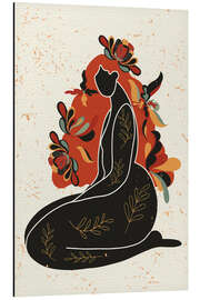 Magnettafel Flower Sun Goddess IV