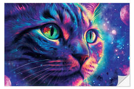 Wall sticker Cosmic Cat II