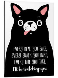 Magnettafel Hungry Dog Watching You