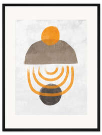 Gerahmter Kunstdruck When the Sun Rises II