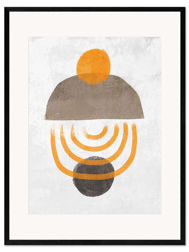 Framed art print When the Sun Rises II