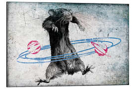 Magnettafel Banksy - Solar System Rat
