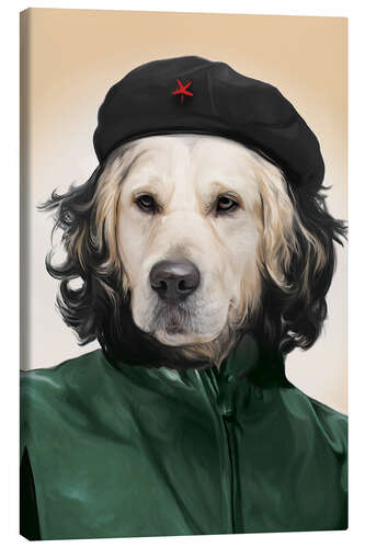 Canvastavla Che Guevara Dog