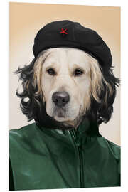 Foam board print Che Guevara Dog