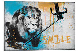 Magnettafel Banksy - Lion Selfie