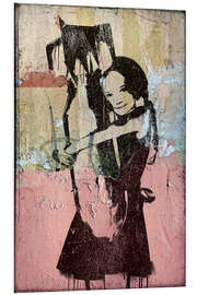 Tableau en PVC Banksy - Bomb Hugger