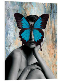 Stampa su PVC Butterfly Lady