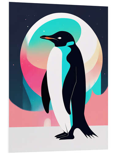 PVC print Pop Art Penguin