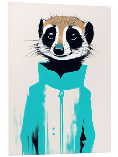 PVC print Pop Art Meerkat