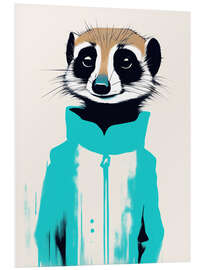 PVC print Pop Art Meerkat