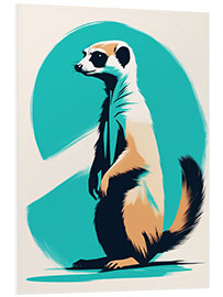 Foam board print Sweet Meerkat