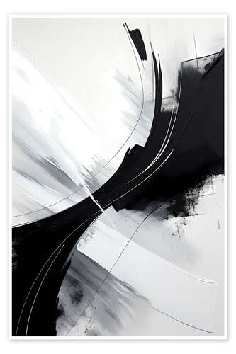 Póster Abstraction I