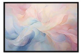 Gerahmter Kunstdruck Sanftes Pastell I