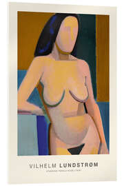 Acrylglasbild Standing Female Nude, 1938