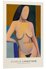 Foam board print Standing Female Nude, 1938