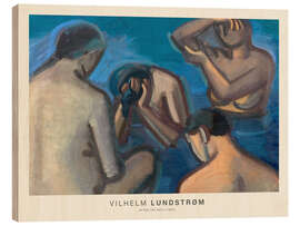 Print på træ After the Bath, 1924