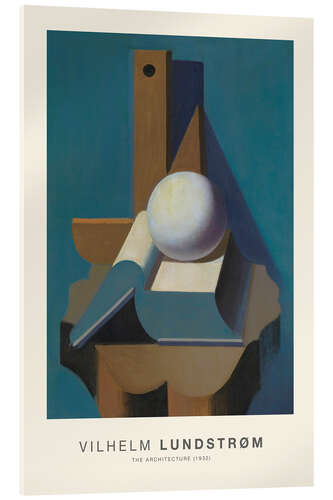 Acrylglasbild The Architecture, 1932