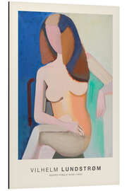 Magnettafel Seated Female Nude, 1950