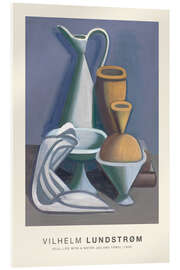 Acrylic print Still Life with a Water Jug &amp; Towel, 1929