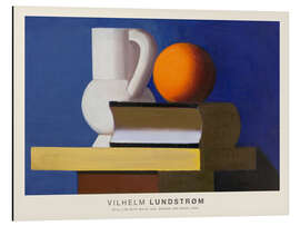 Magnettafel Stillleben mit weißem Krug, Orange und Buch, 1933