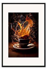 Gerahmter Kunstdruck Smashing Coffee