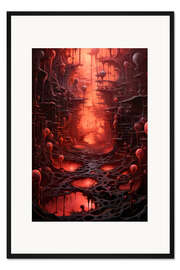 Gerahmter Kunstdruck Bubbleworld