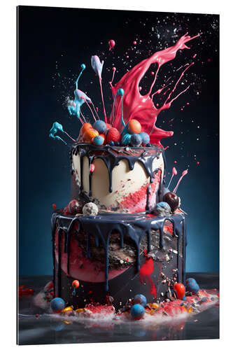 Gallery print Smashing Cake