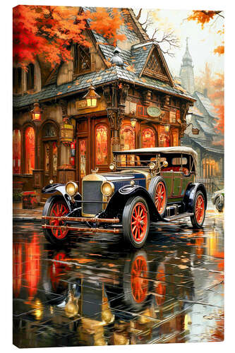 Canvastavla Nostalgic Car I