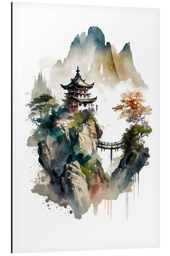 Obraz na aluminium Rock Cliffs in Japan