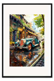 Gerahmter Kunstdruck Oldtimer Nostalgie III