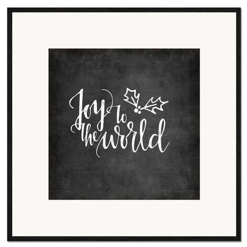 Framed art print Joy To The World