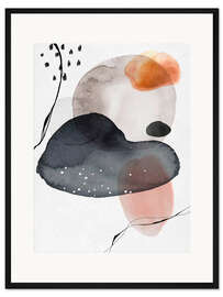 Gerahmter Kunstdruck Boho Impressions V