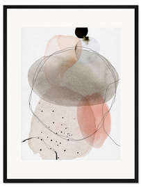 Gerahmter Kunstdruck Boho Impressions III