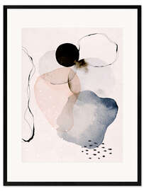 Gerahmter Kunstdruck Boho Impressions I
