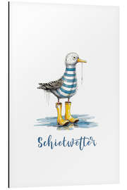 Magnettafel Schietwetter