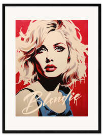 Impresión de arte enmarcada Blondie