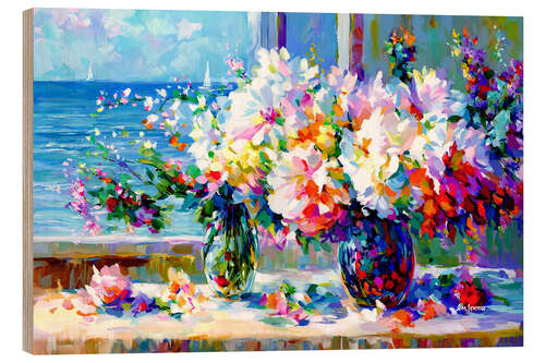 Puutaulu Blossoms by the Sea