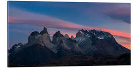 Gallery print Cuernos in Torres del Paine National Park, Chile