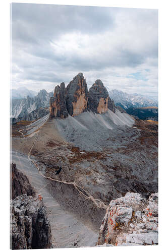 Akrylglastavla Three Peaks