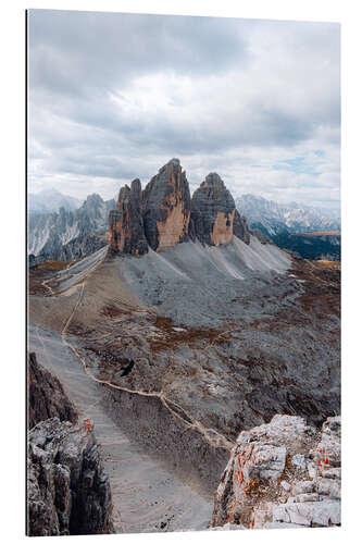 Quadro em plexi-alumínio Three Peaks