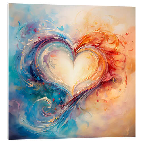 Gallery print Colourful Heart