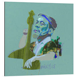 Magnettafel Porträt von Charles Mingus