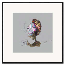 Ingelijste kunstdruk Nina Simone