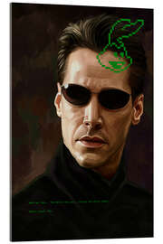 Acrylic print The Matrix, Neo